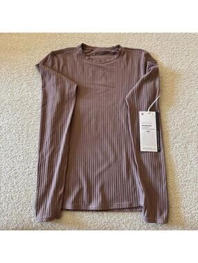 Lululemon Nulu Ribbed Crewneck